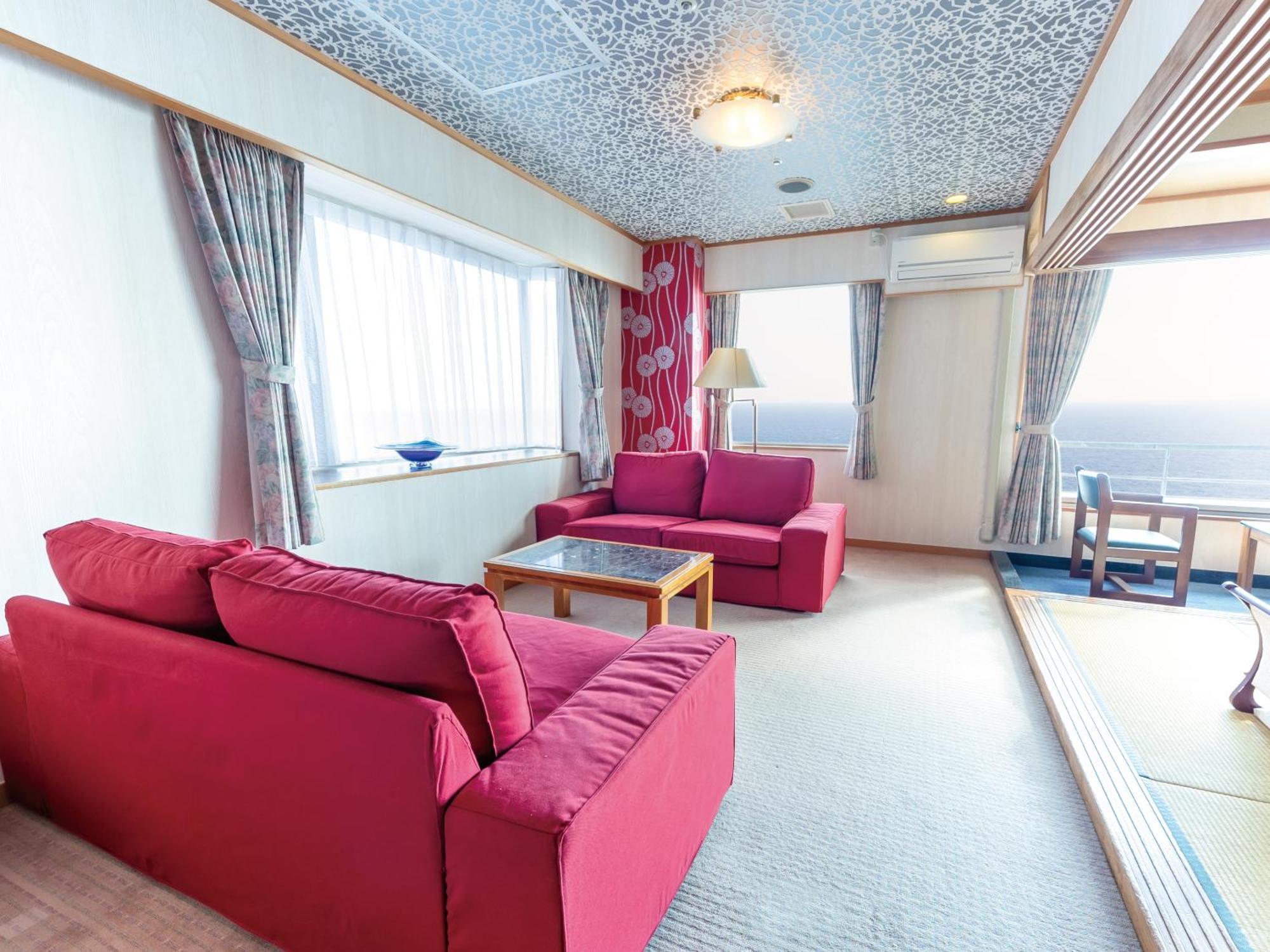 Hotel Atagawa Onsen Blue Ocean Higashiizu Zimmer foto